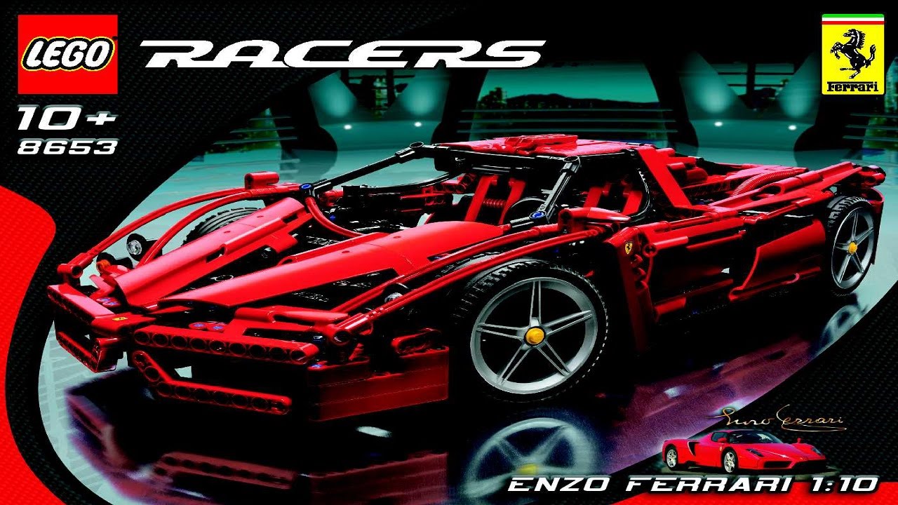 8653 LEGO Ferrari (Instruction Booklet) -