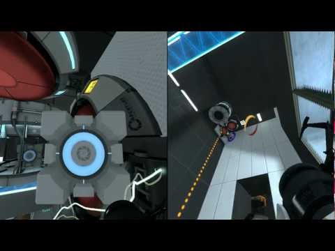 Portal 2 custom co-op map 