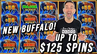⚡ NEW BUFFALO ➤ BONUS on ALL BETS up to $125 SPINS!