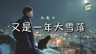 孔有才 - 又是一年大雪落（你是否會想起我）｜Kong Youcai - Snow Falls Again【高音質・拼音動態歌詞】又是一年大雪落 - 孔有才