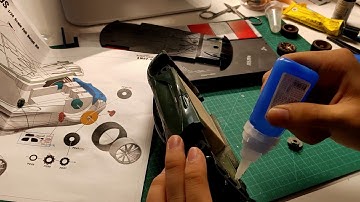 Alpha Model:1/24 Mclaren 720S Full Building step part 9