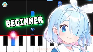 Blue Archive the Animation OP - "Seishun no Archive" - BEGINNER Piano Tutorial & Sheet Music