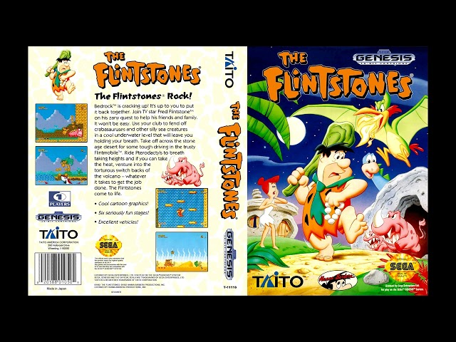[SEGA Genesis Music] The Flintstones - Full Original Soundtrack OST class=