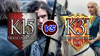 K15 vs K31 | 35th KvK | Game of Thrones