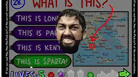 The Impossible quiz 2 answers questions 1-50.