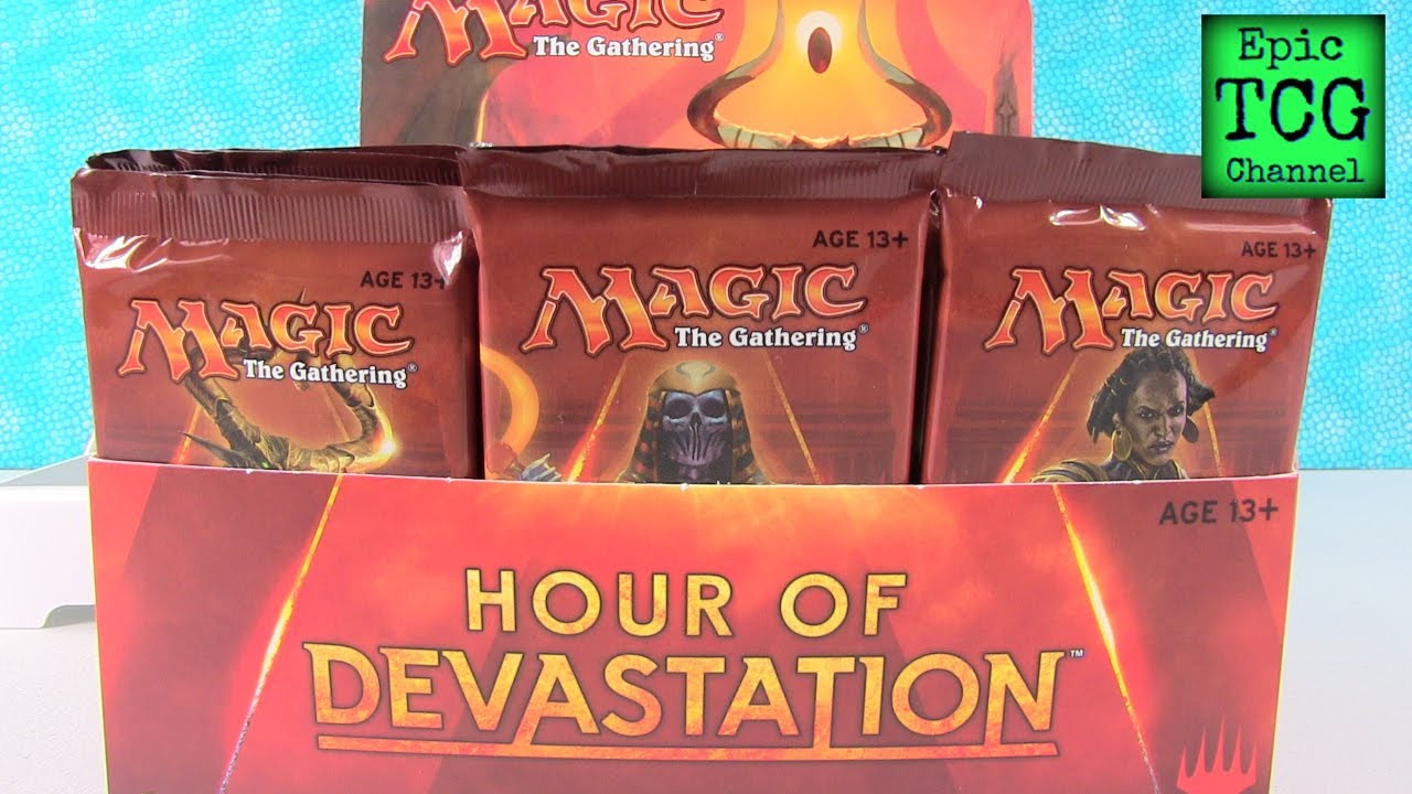 Magic The Gathering HOUR OF DEVASTATION New Sealed Booster Pack MTG