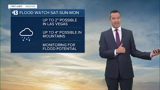 13 First Alert Las Vegas forecast | August 18, 2023