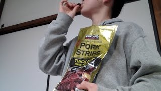 【 コストコ 】ポークジャーキー (PORK STRIPS) 食べてみた