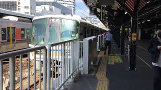 【JR西日本】京橋駅発車メロディー「大阪うまいもんの歌」& 221系NA404+NA427編成 O普通天王寺行き