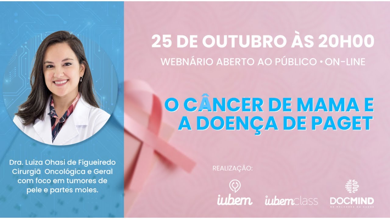 A Doença de Paget no diagnóstico de Câncer de Mama. YouTube A Doença de Paget no diagnóstico de Câncer de Mama. YouTube
