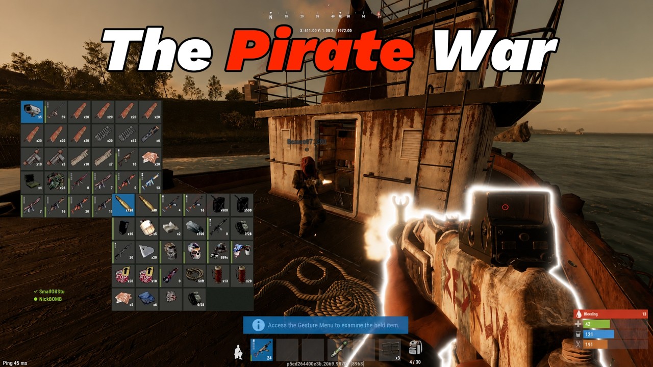 The Fall of The Pirates - Rust Console Edition - YouTube