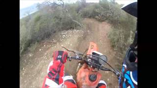 Honda XR200R at Metcalf Dec 2015, including "Gruesome Gary" Trail