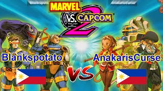 Marvel vs Capcom 2: New Age of Heroes - Blankspotato vs AnakarisCurse