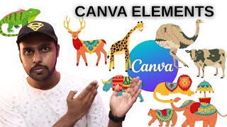 TRY this Canva animal element | Canva hidden element you should know Part 2