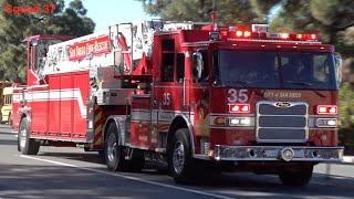 San Diego Fire Responding Compilation 46