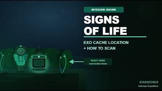 How to Complete Signs of Life   Exo Cache Location and How to Scan in Starseeker Astroneer Expeditio