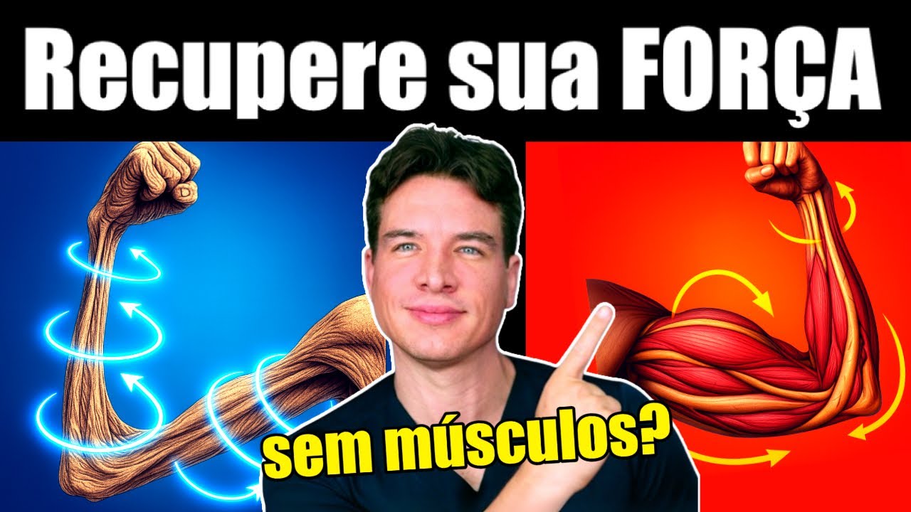 Sua FRAQUEZA MUSCULAR tem Jeito! | Como GANHAR MÚSCULOS Depois dos 60? | Cardio DF