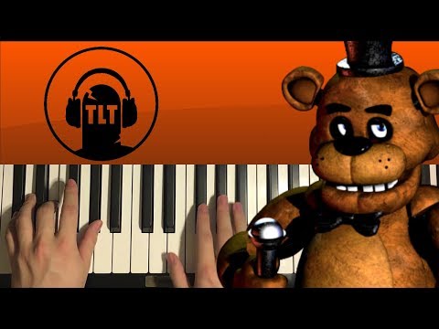How To Play - Five Nights At Freddy's 1 Song - by The Living Tombstone (PIANO TUTORIAL LESSON)