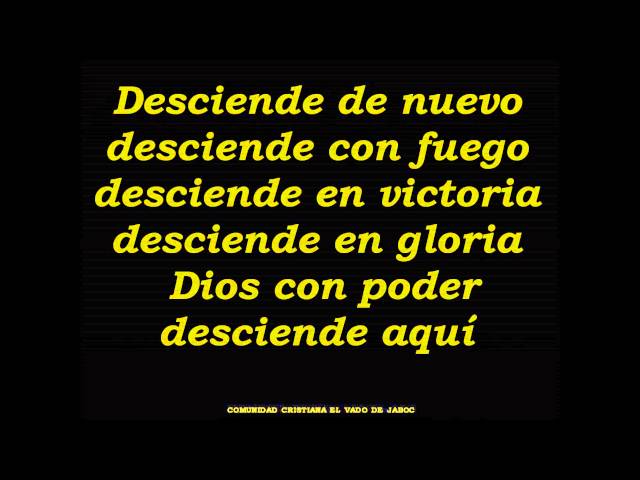 Marcos Witt - Dios desciende aqui