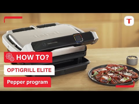 Tefal OptiGrill Elite XL GC760D Kontaktgrill, 16 Programme