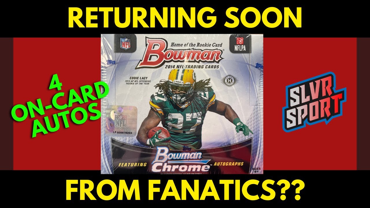 2014 Topps Bowman Football Hobby Box - $170 = 4 On-Card Autos