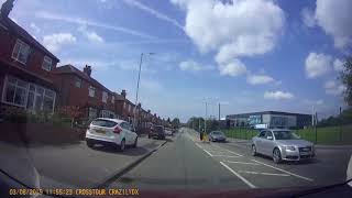 dpd delivery driver and guy was to impatient