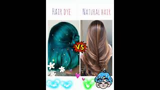 hair dye vs natural hair | colour vs colour