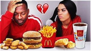 MCDONALDS MUKBANG + CONFRONTING MY HUSBAND ABOUT OTHER FEMALES!!