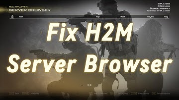 How to fix H2M server browser & join correct servers! (MW2 Remastered)