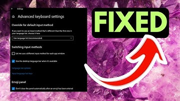 How to Fix Chinese Input Not Working in Windows 11