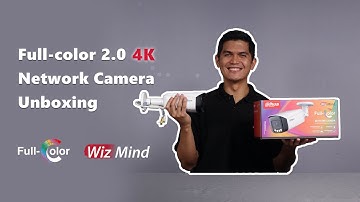 Dahua Full-color 2.0 4K Network Camera Unboxing