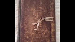 Brown Papillon Journal (SOLD)
