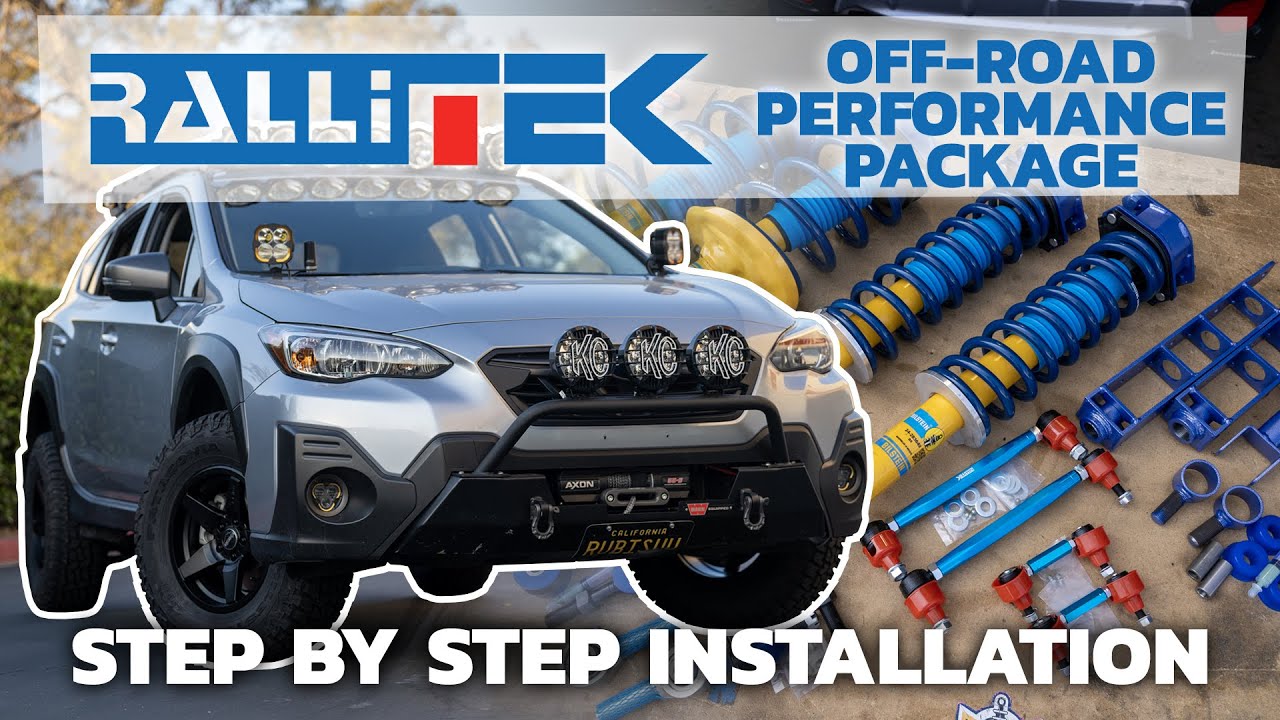 Crosstrek Full Suspension Kit Step by Step Install rallitek_official