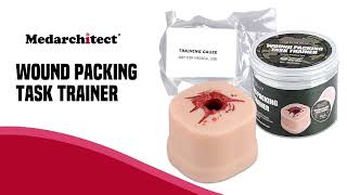 Haemostatic Wound Pack Trainer Bleeding Control Practice Model for TCCC/EMT Course
