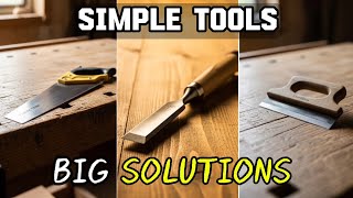 8 Wood Tools That Solves annoying tiny problems 