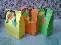 DIY #1 | Cute Paper Bags For Gift ♥