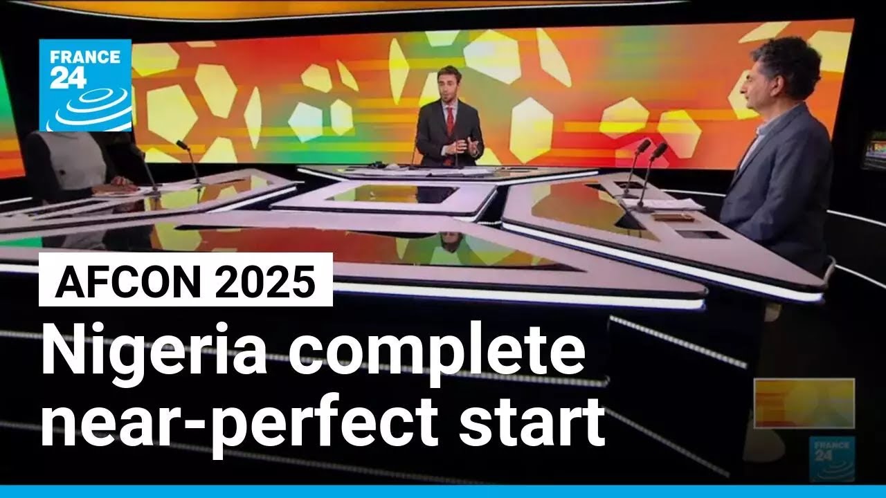 AFCON 2025: Nigeria complete near-perfect group stage with third straight win • FRANCE 24 English
