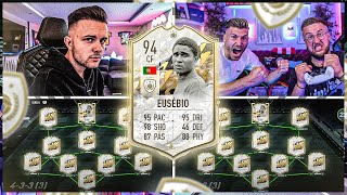 FIFA 22: EUSEBIO Prime ICON MOMENTS Squad Builder BATTLE ⭐️⭐️