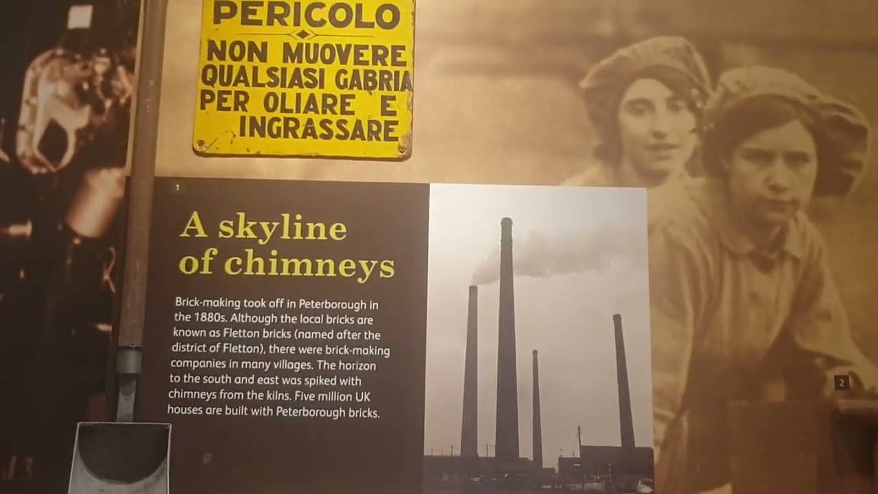 Peterborough  Museum train exhibition