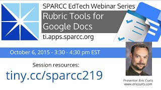 Rubric Tools for Google Docs
