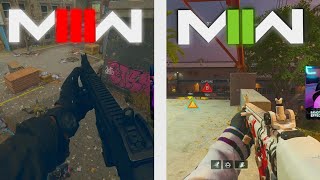 MW2 vs MW3 || Side By Side Comparison - My Thoughts