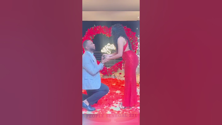 Romantique la demande en mariage de Adama Béye à Zeyna Ndour #zeynandour #shorts #viral