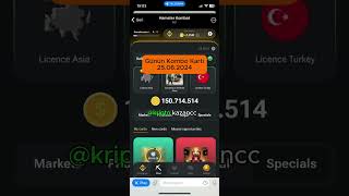 Hamster Kombat 25.06.2024 Kombo Kart