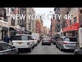 New York City 4K - Chinatown - Driving Downtown