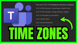 How To SCHEDULE A MEETING In Microsoft Teams For Different Time Zones (QUICK & EASY) 2026