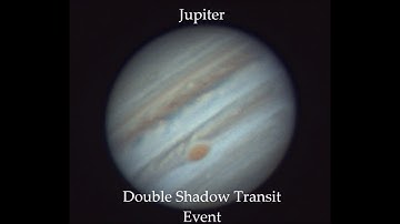 Jupiter Double Shadow Transit: 03 June 2017