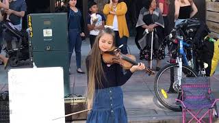 2019 01 27 Karolina Protsenko on Third Street Promenade