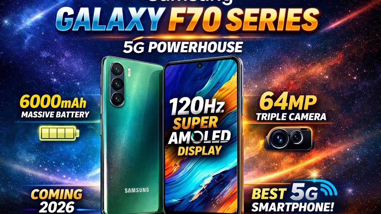 Samsung Galaxy F70 5G preliminary specifications revealed