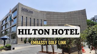 Hilton hotel Embassy golf link bangalore #hilton #hotel #staycation