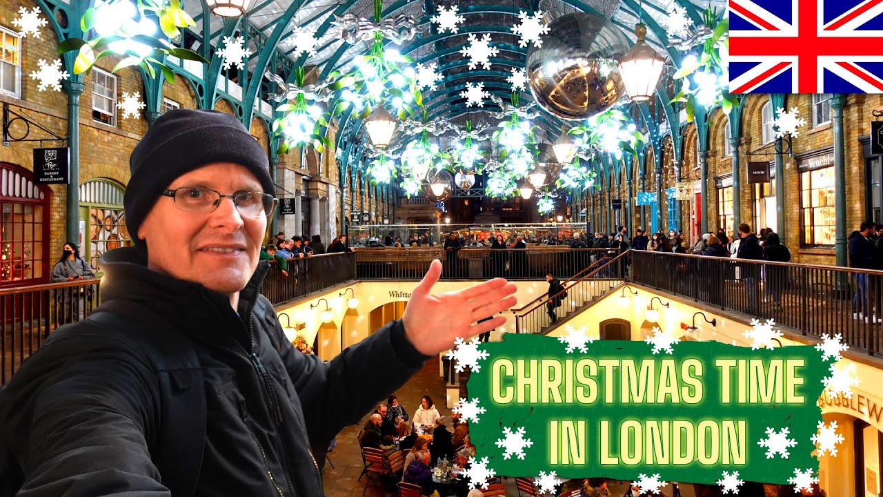 CHRISTMAS TIME in LONDON, ENGLAND!! (2021 During COVID) YouTube